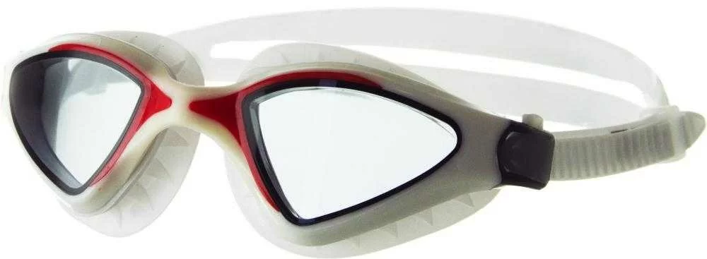 Реальное фото Очки для плавания Atemi N8501 силикон бело-красные от магазина СпортСЕ