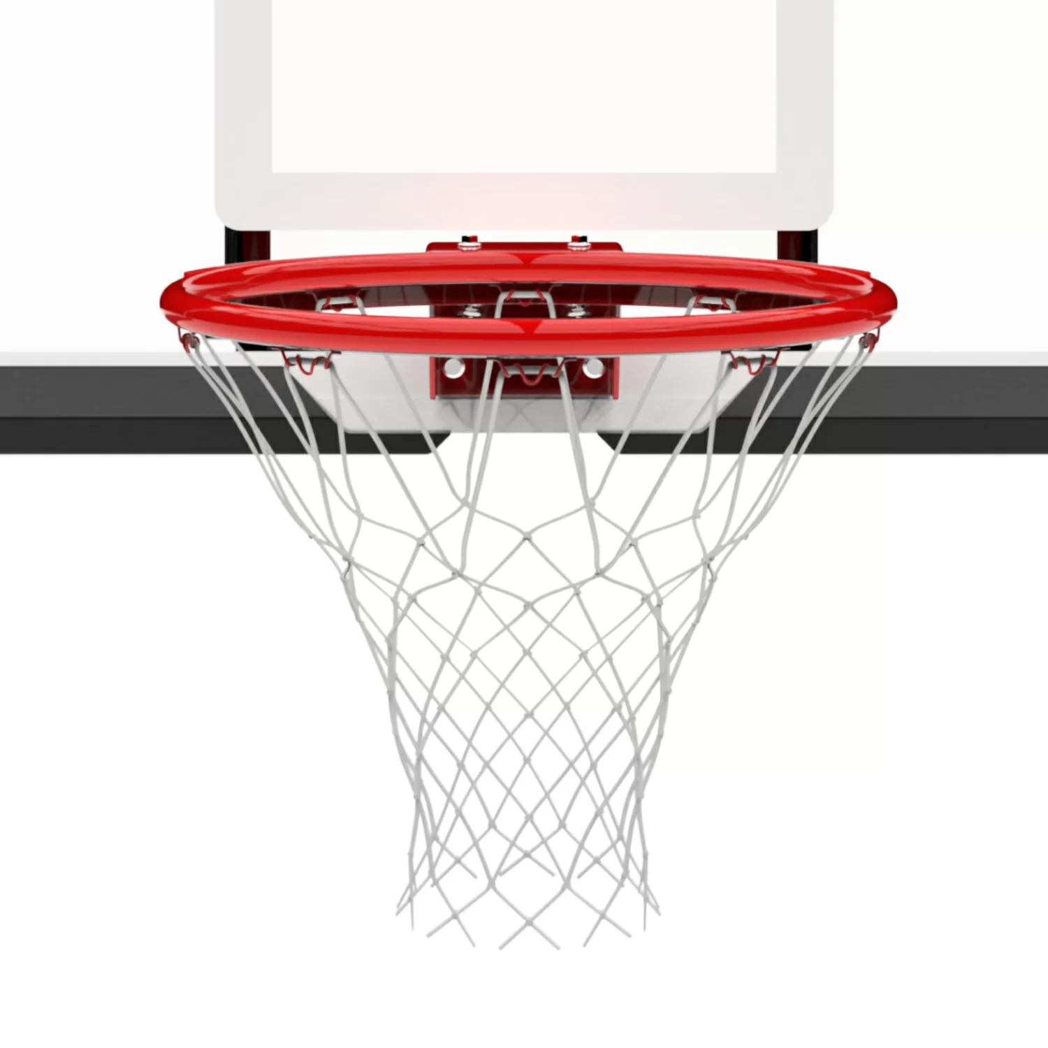 Реальное фото Кольцо баскетбольное DFC R4 45см (18") оранж. от магазина СпортСЕ