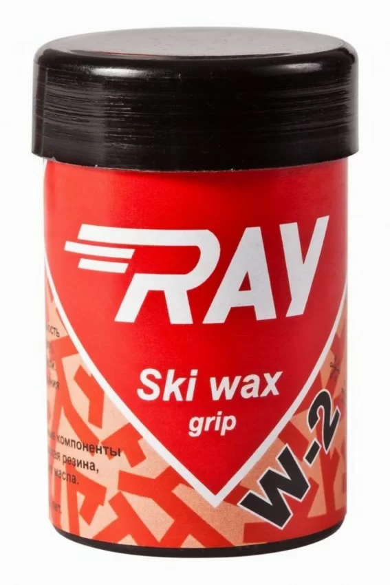 Реальное фото Мазь лыжная Ray W-2 0..+2°C синтетическая 35 г красная W-2-35 от магазина СпортСЕ