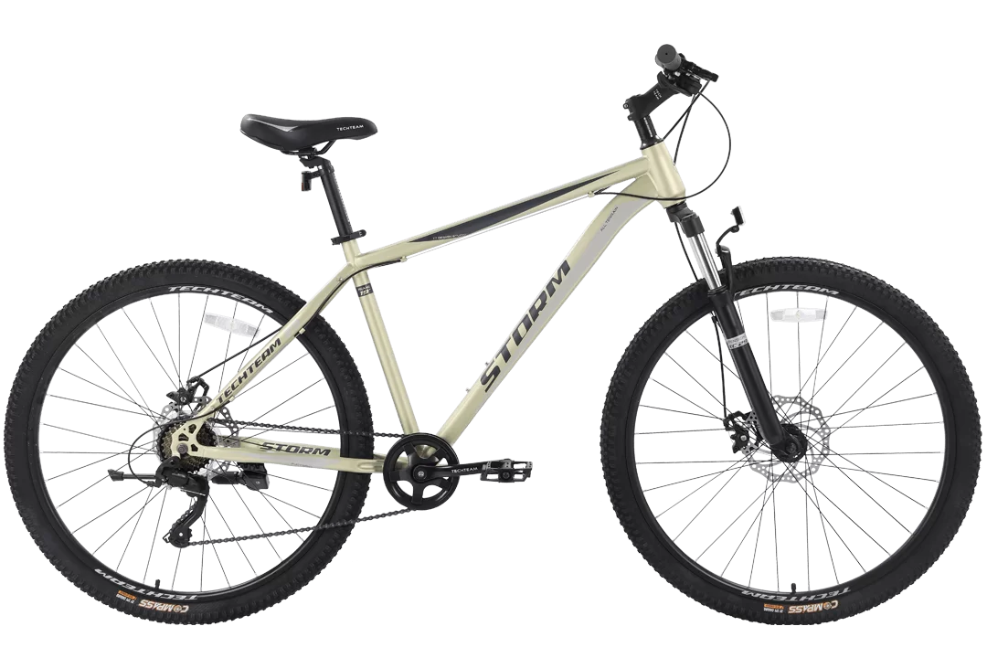 Реальное фото Велосипед TechTeam Storm 27,5" серый от магазина СпортСЕ