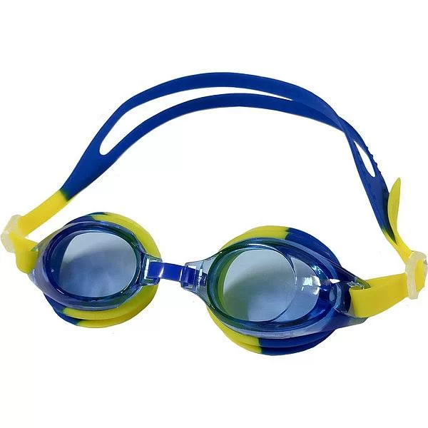 Реальное фото Очки для плавания B31526-1 JR мультиколор синий/желтый 10018018 от магазина СпортСЕ