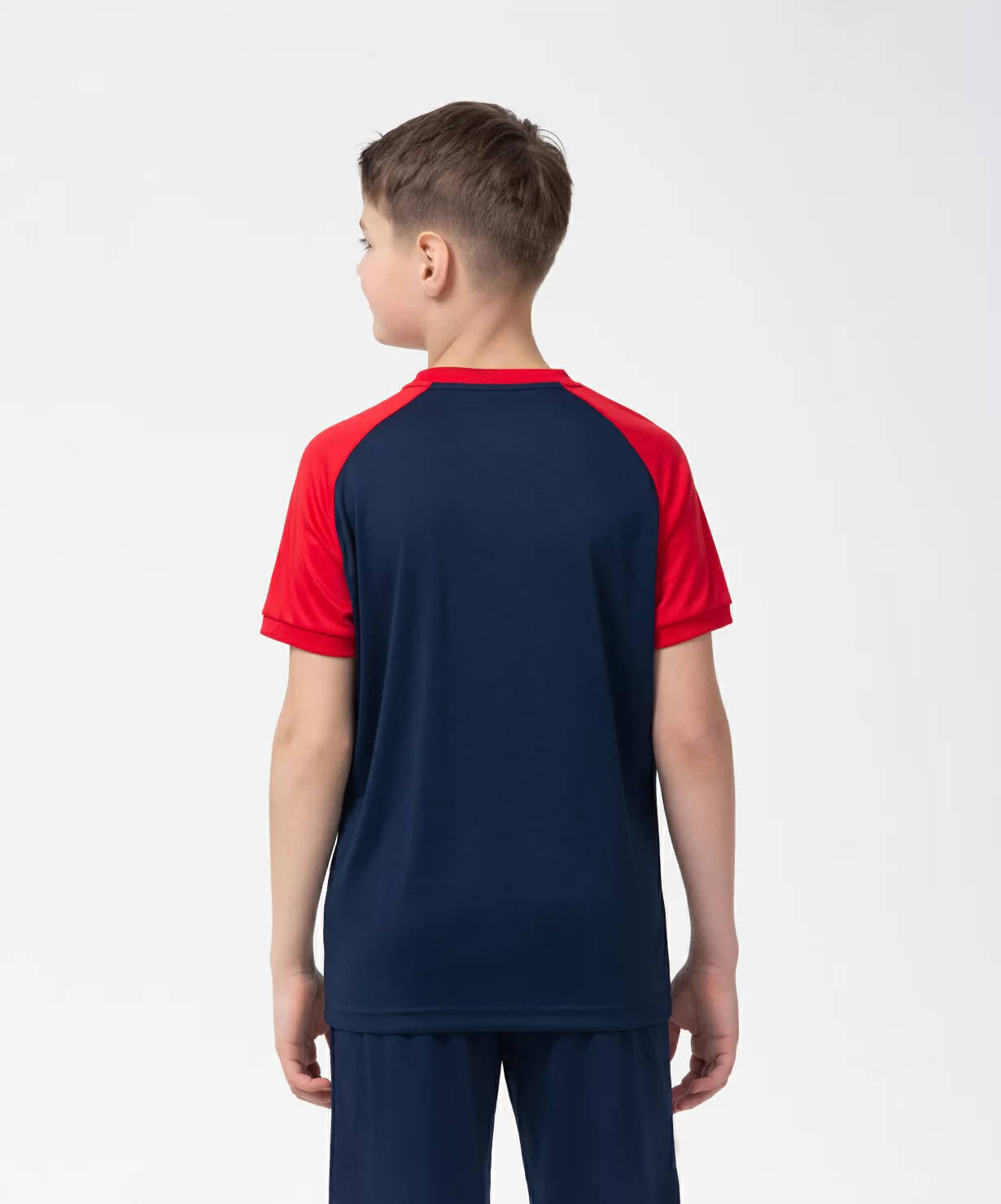 Реальное фото Футболка игровая CAMP Reglan Jersey, темно-синий/красный, детский от магазина СпортСЕ