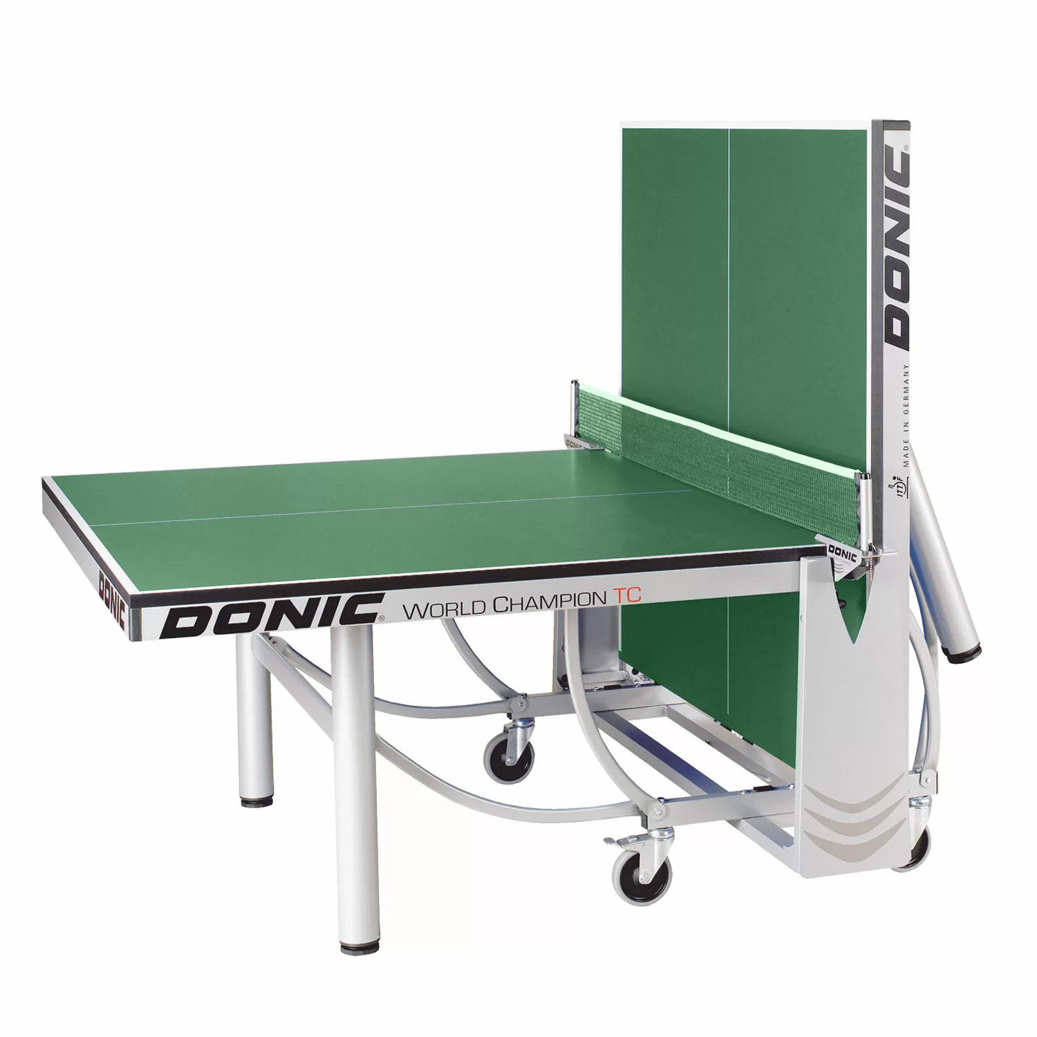 Реальное фото Теннисный стол DONIC WORLD CHAMPION TC GREEN (без сетки) 400240-G от магазина СпортСЕ