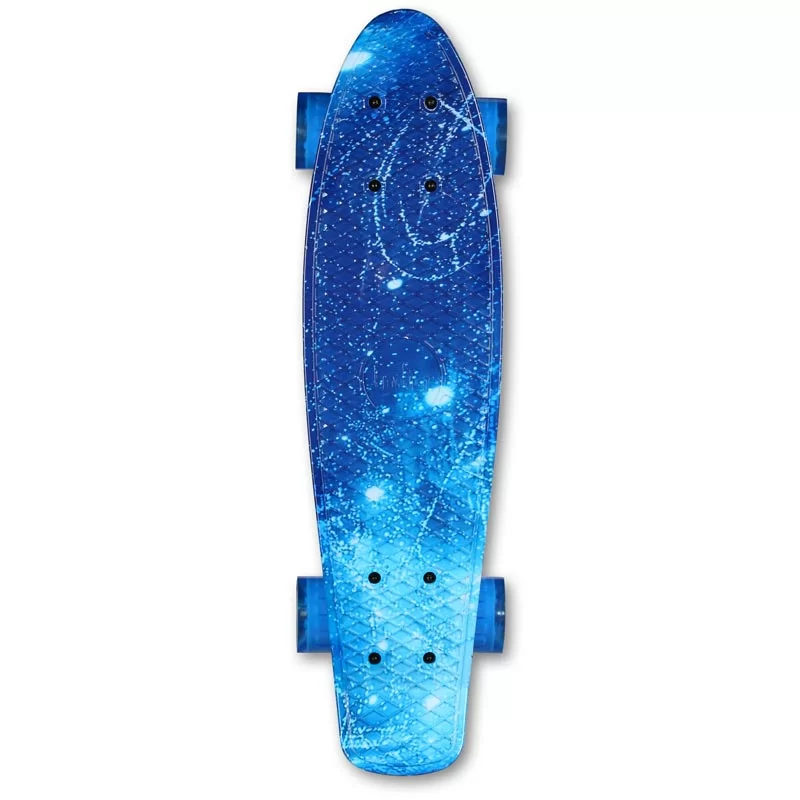 Реальное фото Круизер Indigo Space 56,5*15 см сине-голубой LS-P2206B от магазина СпортСЕ