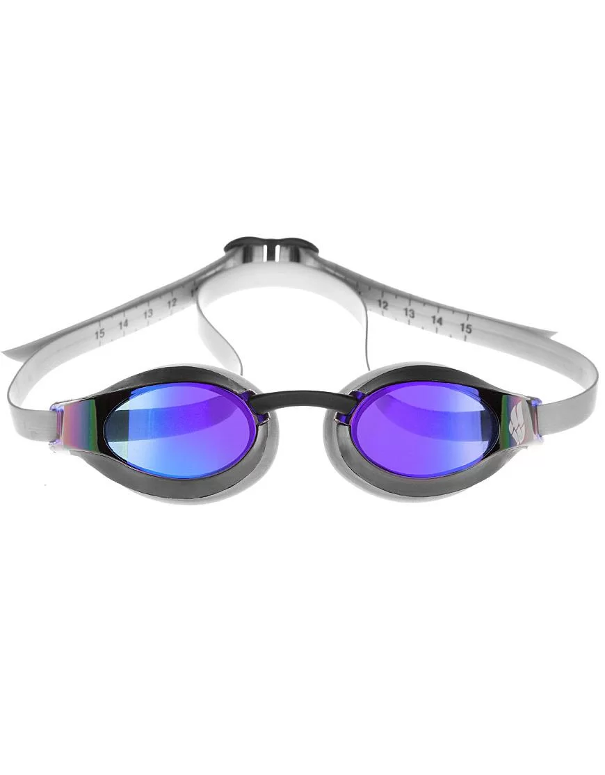 Реальное фото Очки для плавания Mad Wave X-Look Rainbow violet M0454 06 0 09W от магазина СпортСЕ