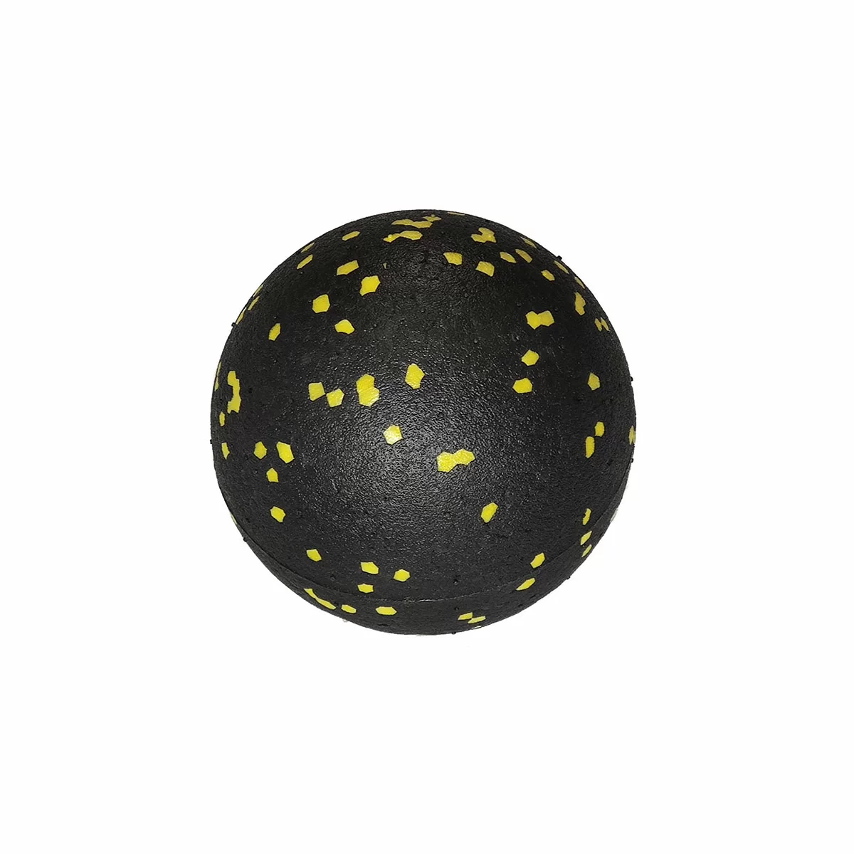 Реальное фото Мячик массажный одинарный MFS-106 8см желтый (E33009) 10020070 от магазина СпортСЕ