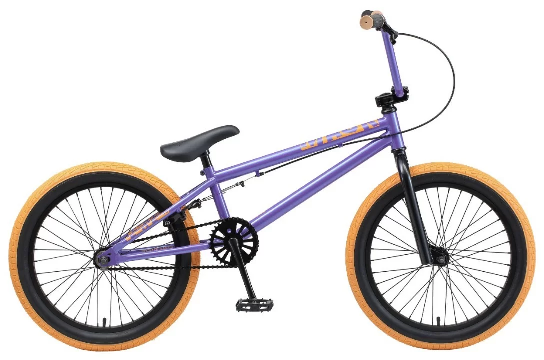 Реальное фото Велосипед BMX TechTeam Mack 20" (2020) фиолетовый от магазина СпортСЕ