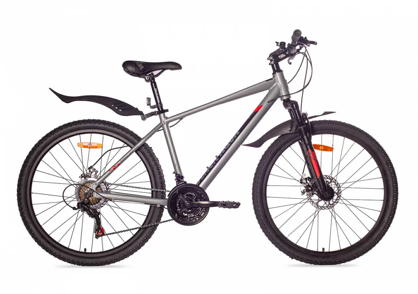 Реальное фото Велосипед Black Aqua Cross 2683 D 26" серый GL-324D от магазина СпортСЕ