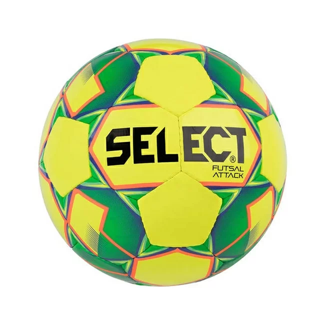 Реальное фото Мяч футзальный Select Futsal Attack жел/зел/оранж 854615.554 от магазина СпортСЕ