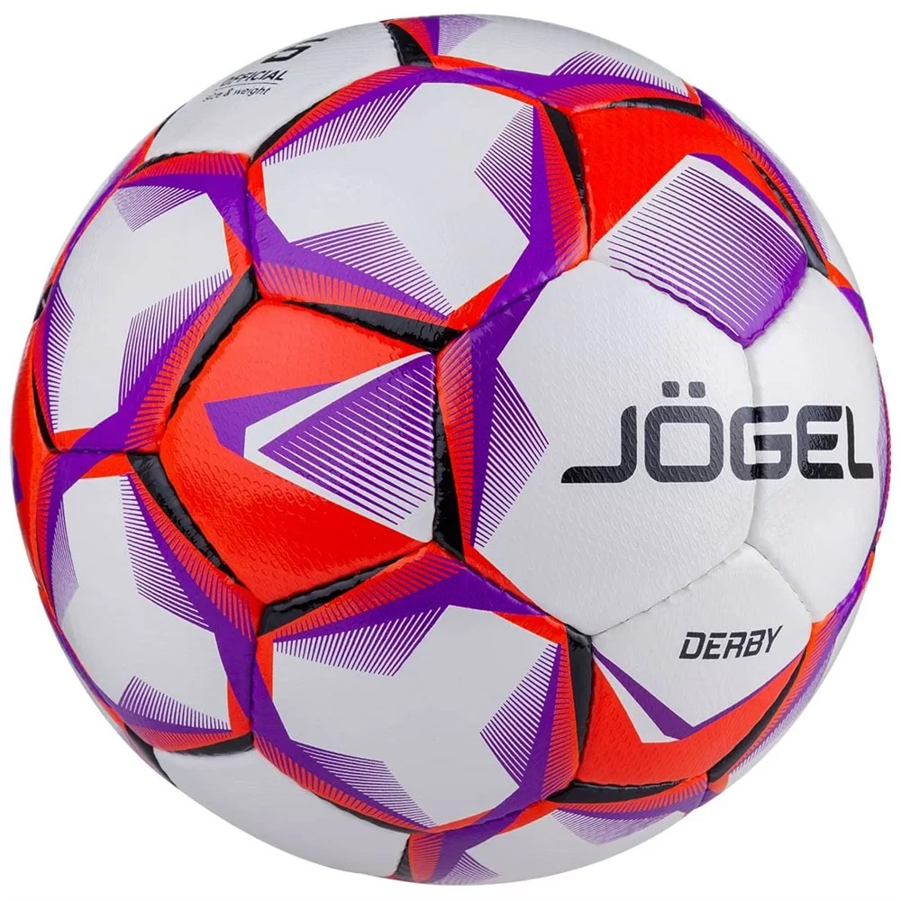 Реальное фото Мяч футбольный Jögel Derby №5 (BC20) УТ-00017597 от магазина СпортСЕ