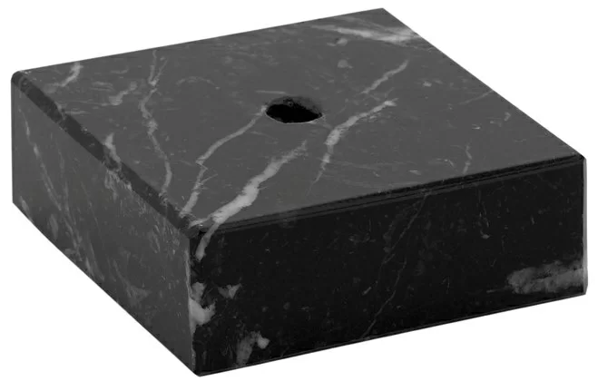 Реальное фото Постамент мрамор 5х2 см черный от магазина СпортСЕ