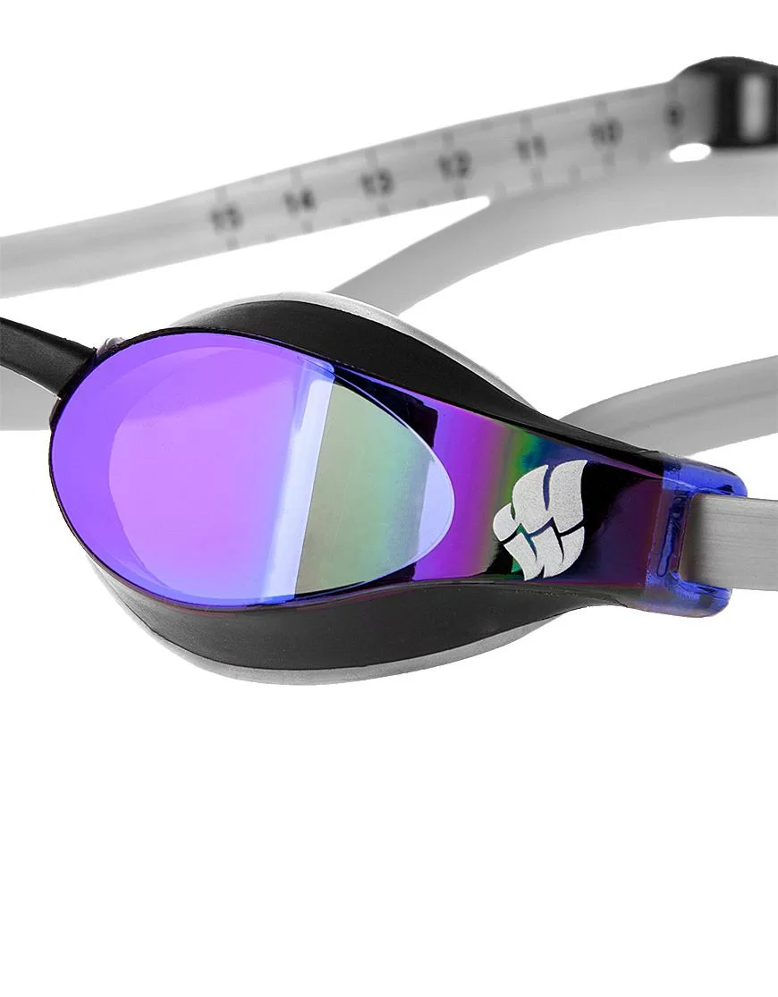 Реальное фото Очки для плавания Mad Wave X-Look Rainbow violet M0454 06 0 09W от магазина СпортСЕ