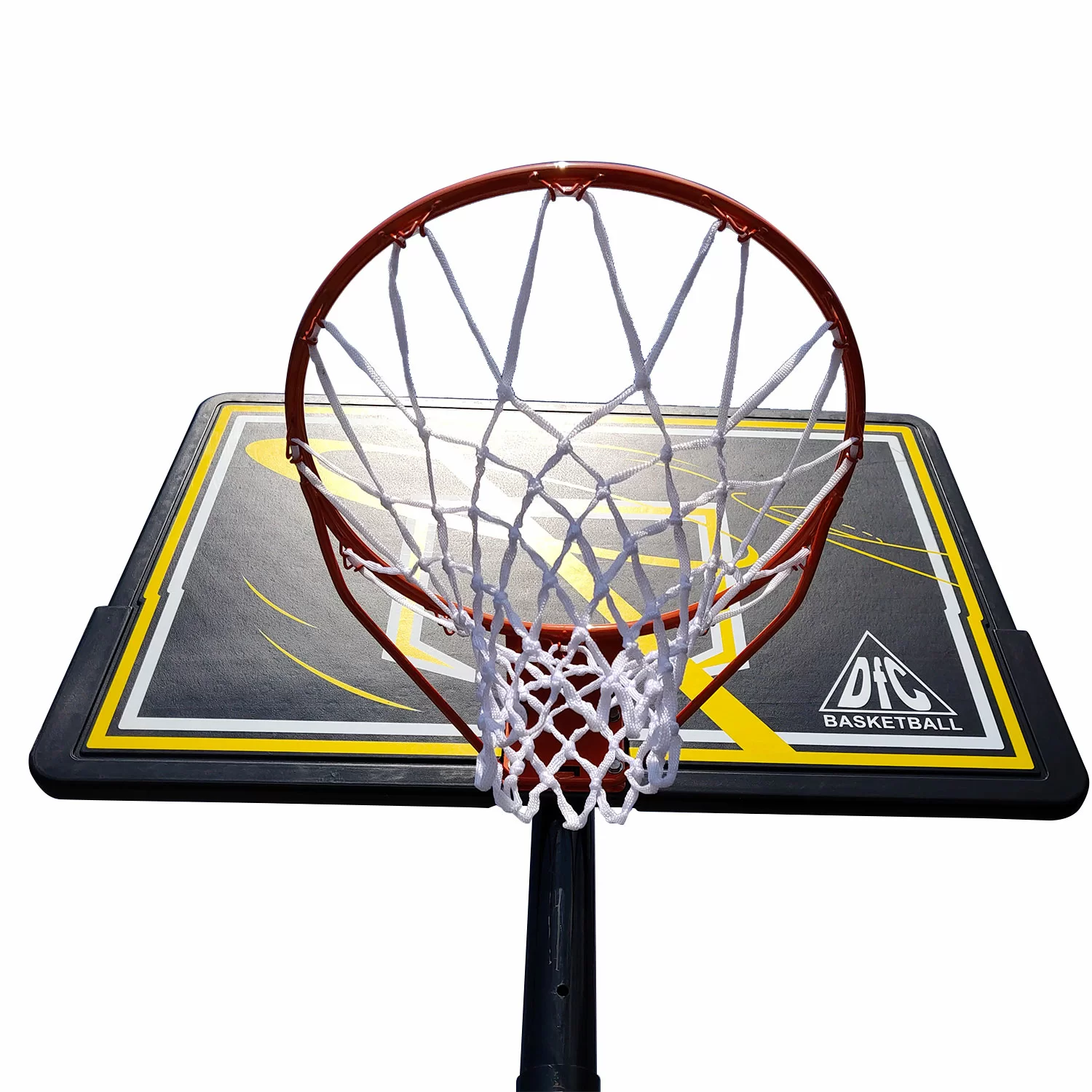 Реальное фото Баскетбольная мобильная стойка DFC STAND44HD1 112x72см HDPE от магазина СпортСЕ
