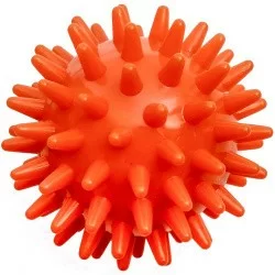 Мяч массажный 6 см C28756 твердый ПВХ оранжевый 10015949