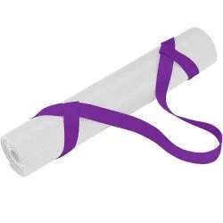 Лямка для переноски йога ковриков и валиков B31604 фиолетовая 10018579
