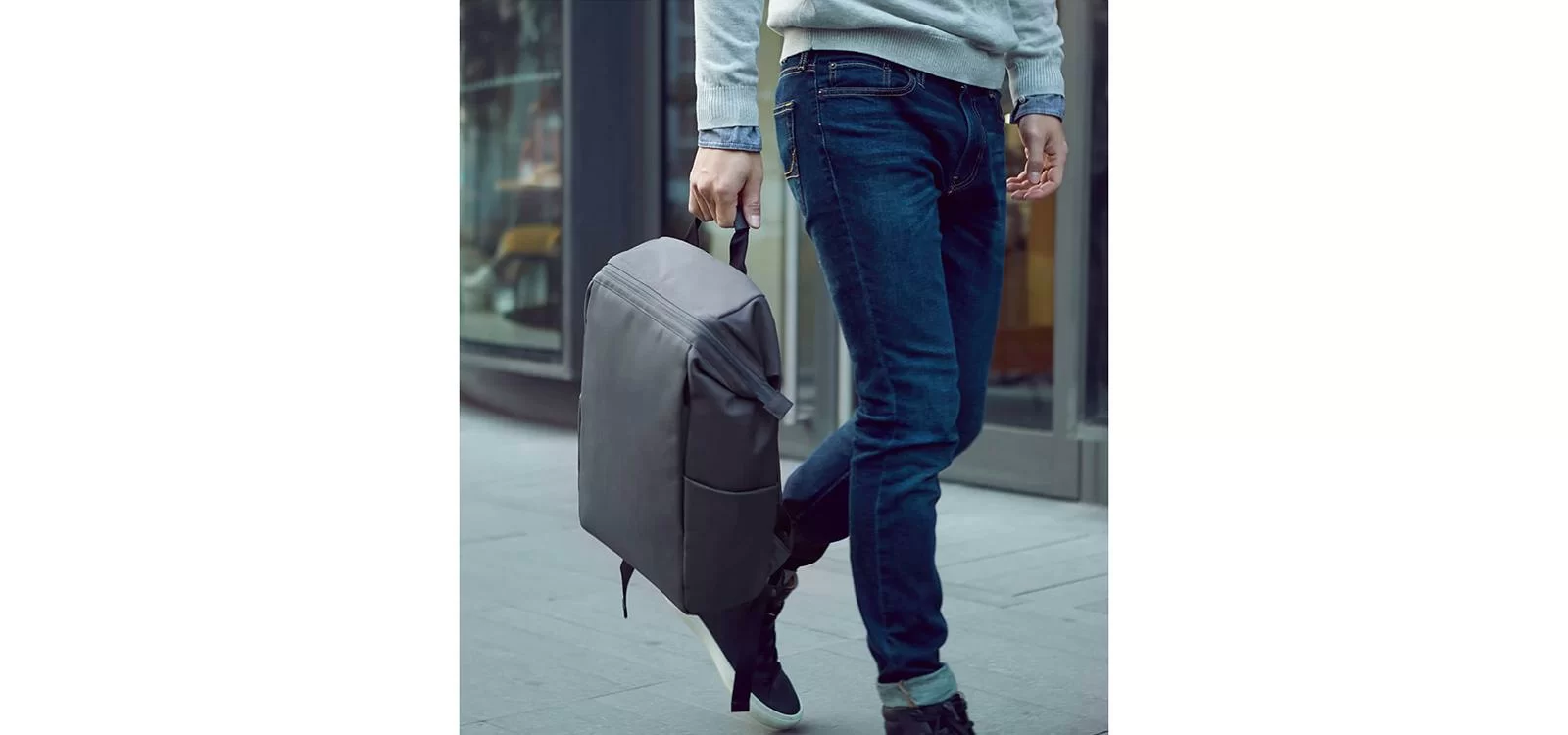 Реальное фото Рюкзак Xiaomi NINETYGO Multitasker Commuting Backpack grey 00-00004950 от магазина СпортСЕ