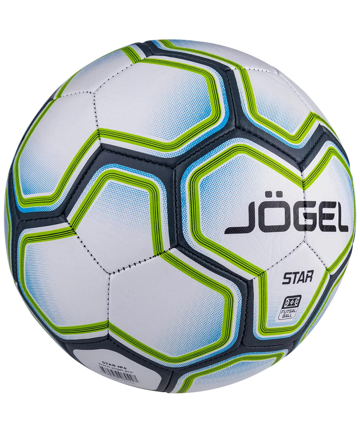 Реальное фото Мяч футзальный Jögel Star №4 (BC20) УТ-00016948 от магазина СпортСЕ