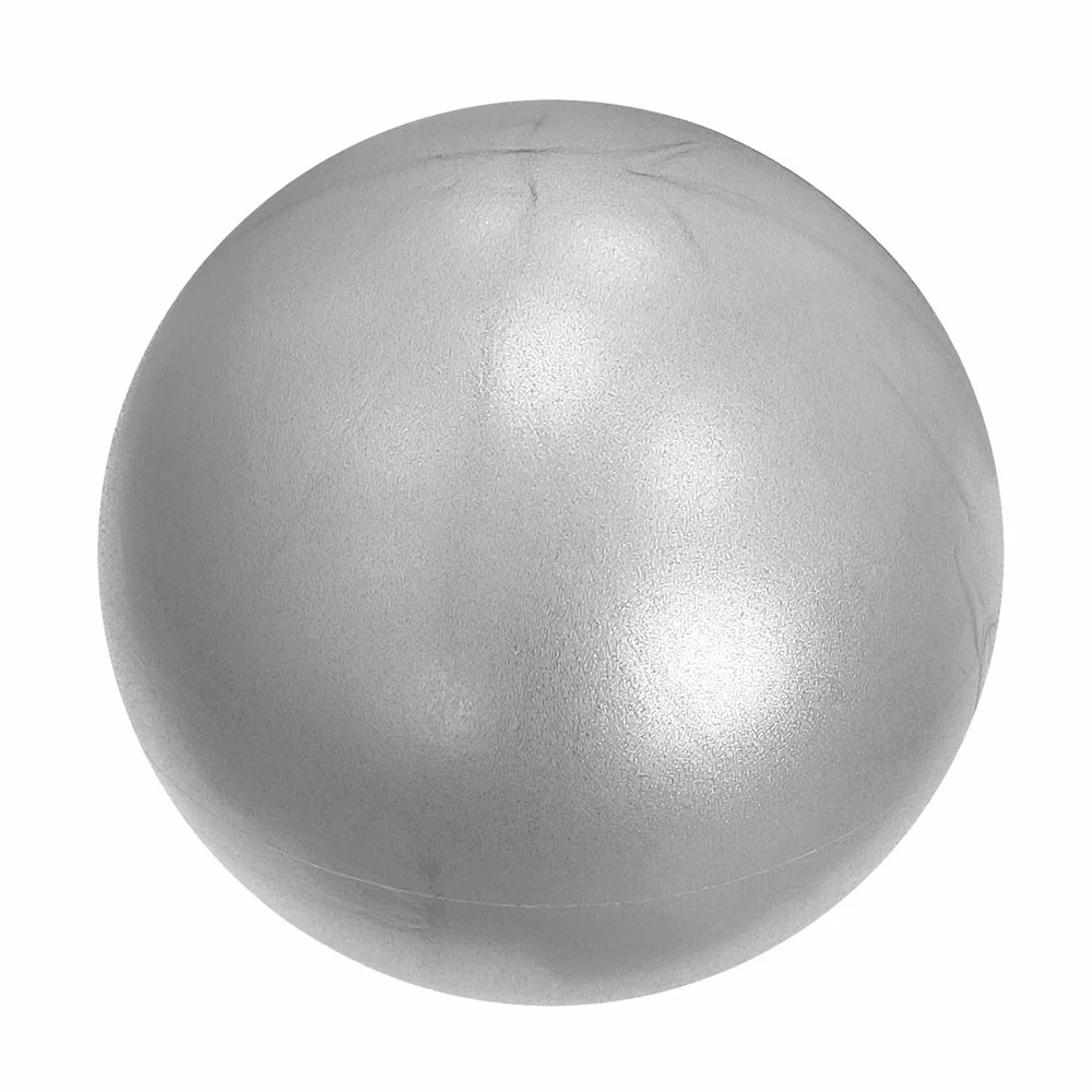 Реальное фото Мяч для пилатеса 25см PLB25-4 серебро (E29315) 10018514 от магазина СпортСЕ