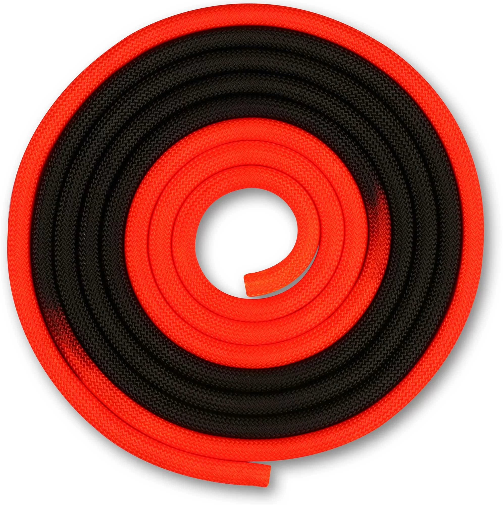 Реальное фото Скакалка гимнастическая утяж. Indigo 3 м 165 г красно-черная IN166 от магазина СпортСЕ
