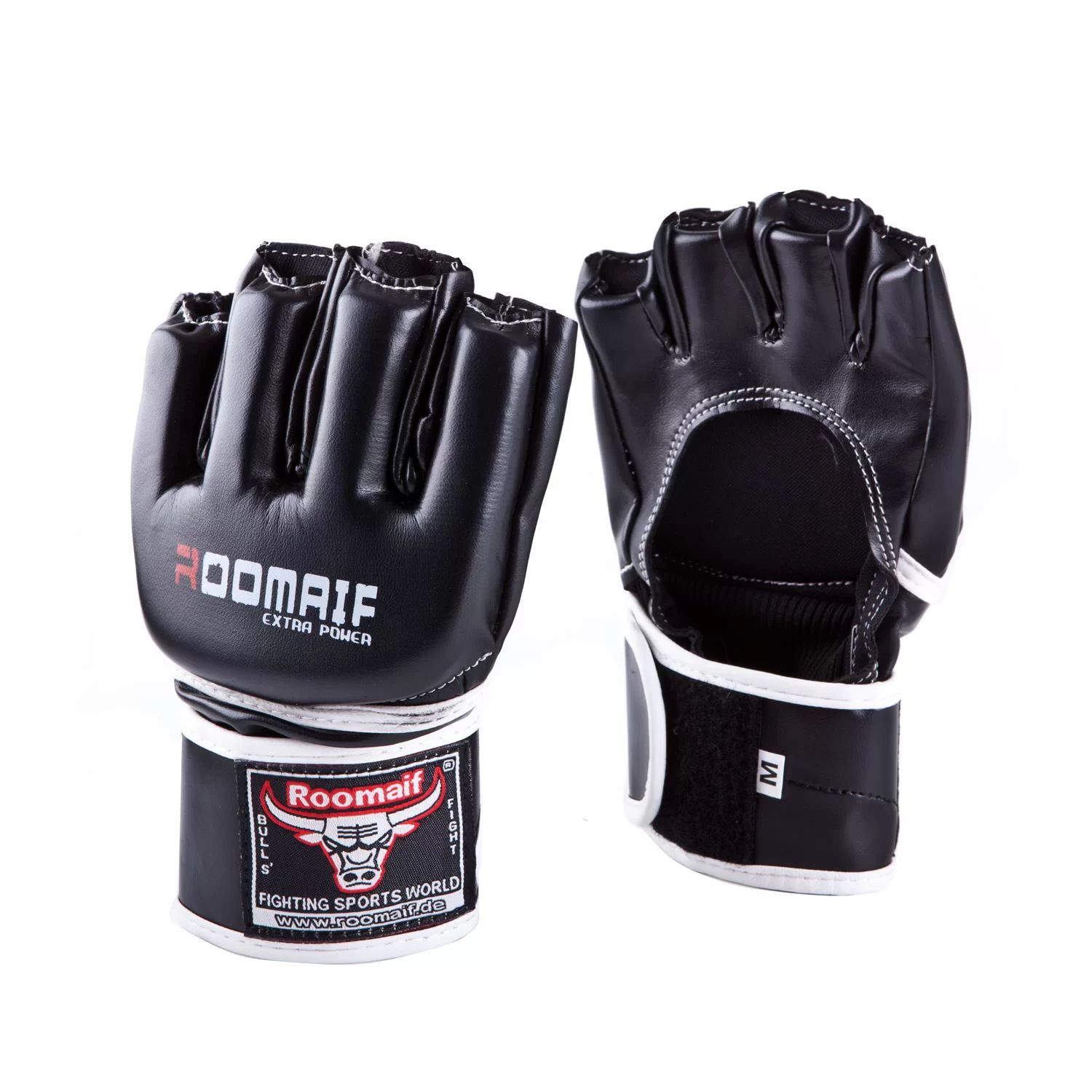 Реальное фото Перчатки для единоборств Roomaif MMA RBG-115 от магазина СпортСЕ