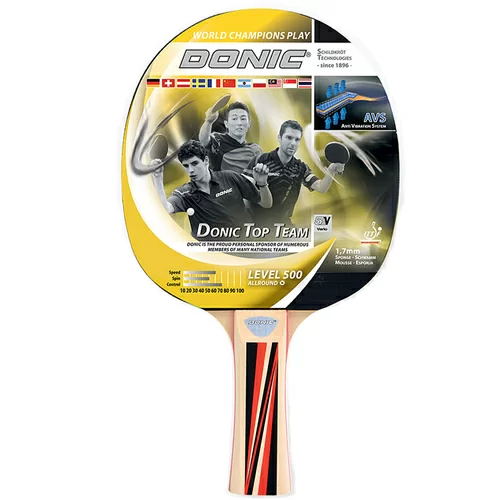 Реальное фото Ракетка для настольного тенниса Donic Top Team 500 УТ-00015333 от магазина СпортСЕ