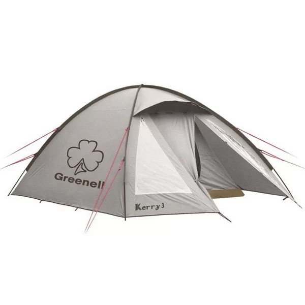 Реальное фото Палатка Greenell Керри 4 v3 коричневый 95513-230-00 от магазина СпортСЕ