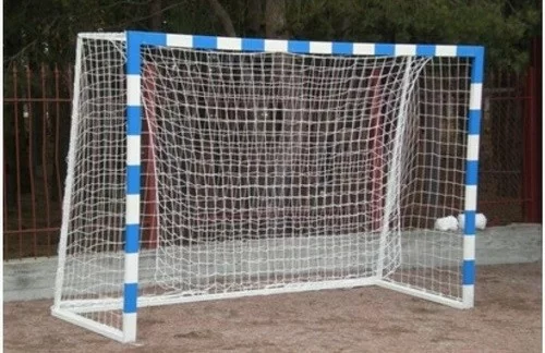 Реальное фото Ворота для минифутбола разборные 3х2м белый 2380KV от магазина СпортСЕ