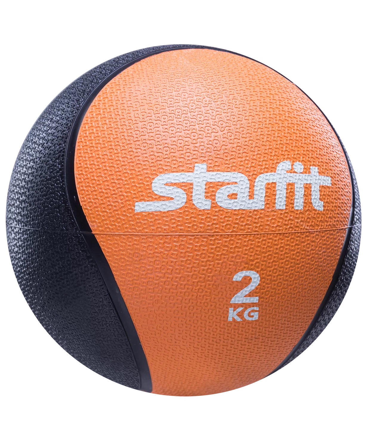Реальное фото Медбол 2 кг StarFit Pro GB-702 оранжевый УТ-00007299 от магазина СпортСЕ