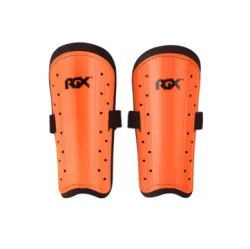 Щитки футбольные RGX-8449 неон оранжевый