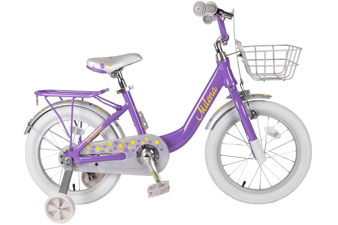 Реальное фото Велосипед TechTeam Milena 20" фиолетовый (алюмин) от магазина СпортСЕ