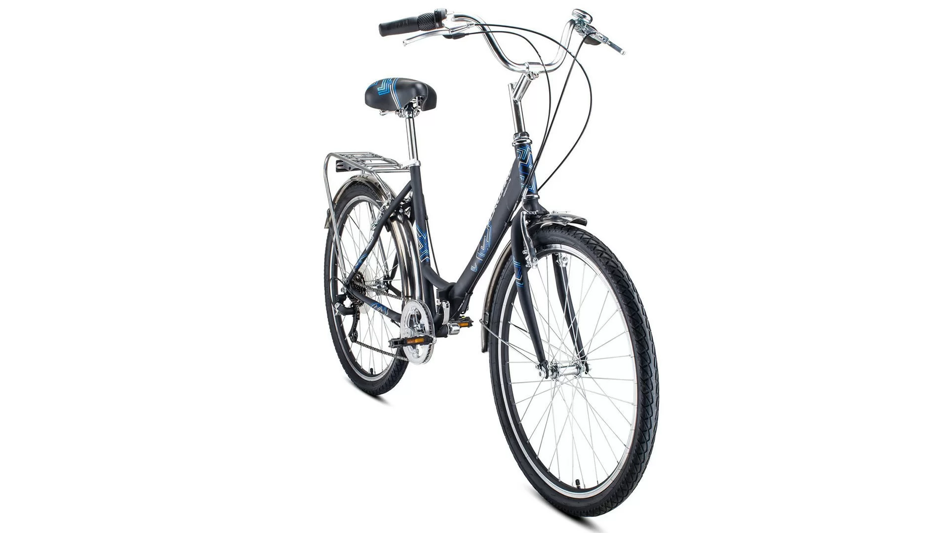 Реальное фото Велосипед Forward Sevilla 26 2.0 (2020) серый/серебро RBKW0RN66003 от магазина СпортСЕ
