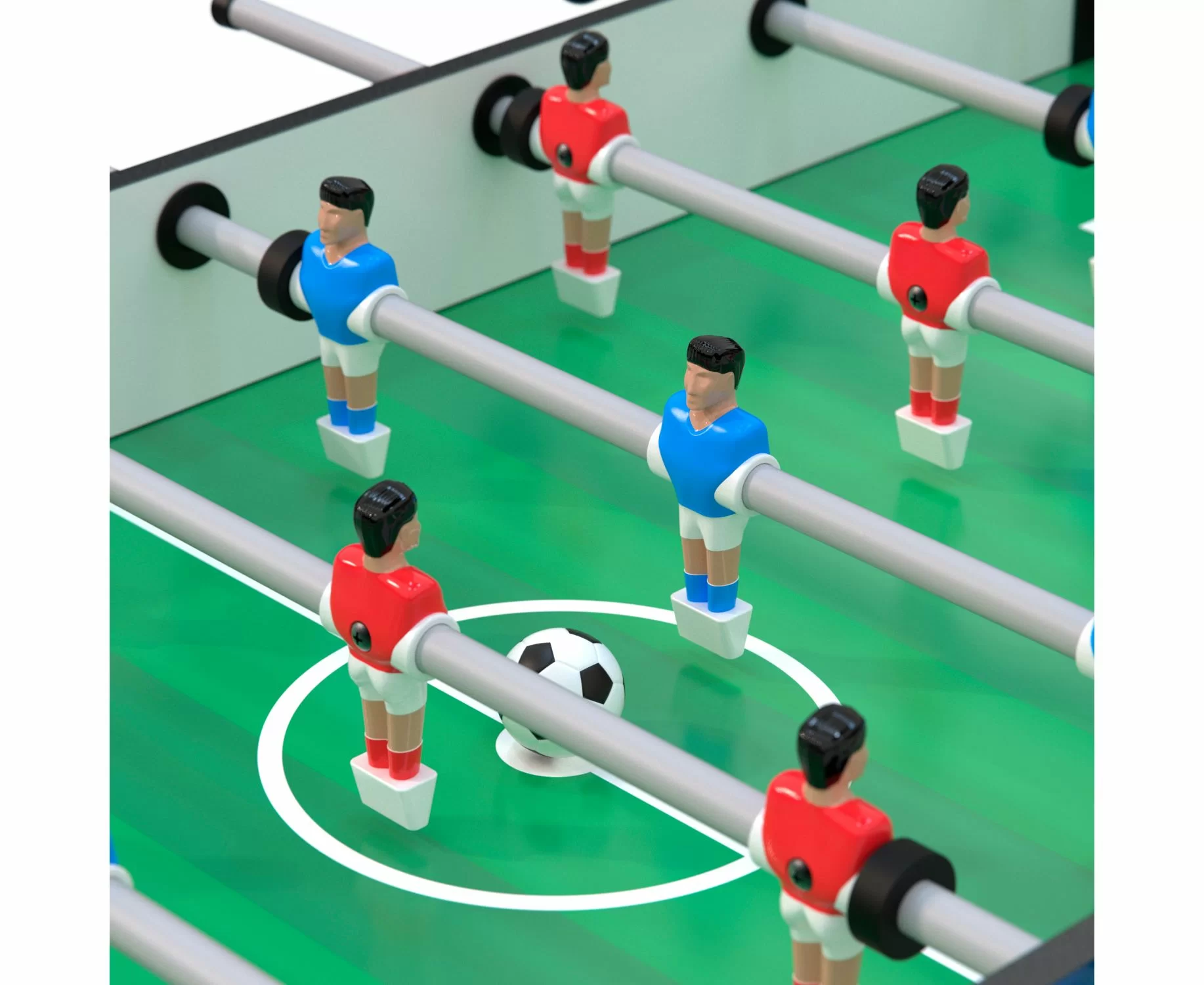 Реальное фото Игровой стол - футбол DFC SB-ST-11SC от магазина СпортСЕ
