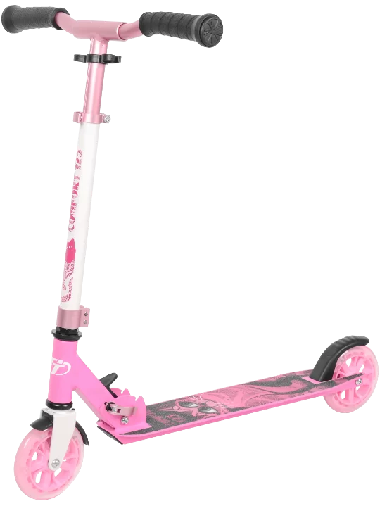 Реальное фото Самокат TechTeam Comfort 125R (2021) pink от магазина СпортСЕ