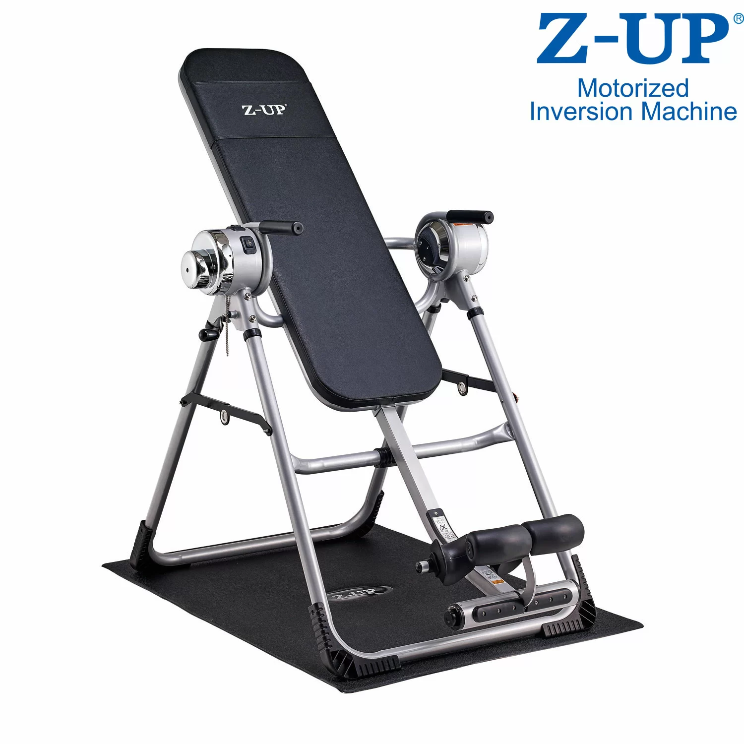 Реальное фото Инверсионный стол Z-UP 3, 220В, Корея, серебряная рама, черная спинка Z-UP_3 от магазина СпортСЕ