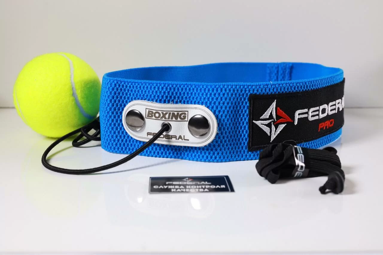 Реальное фото Эспандер боевой мяч Federal синий от магазина СпортСЕ