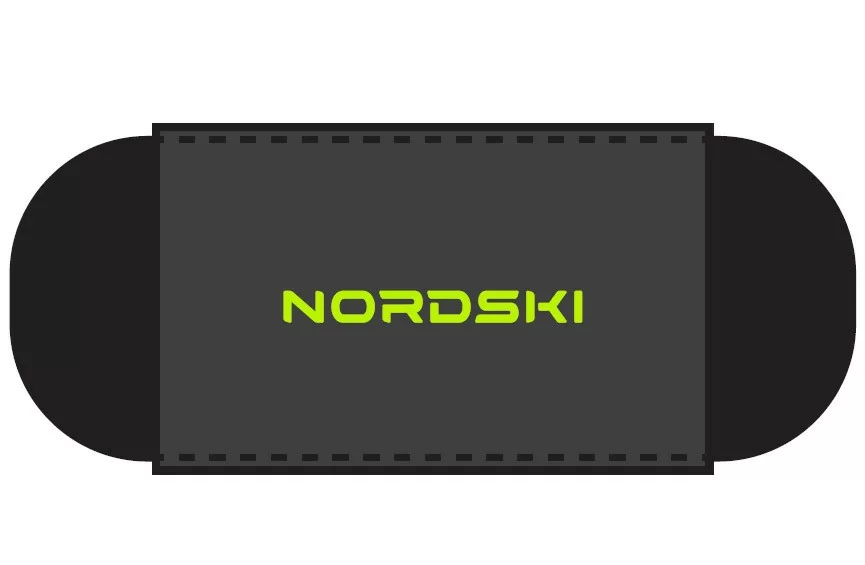 Реальное фото Связки для лыж Nordski Black/Yellow NSV464858 от магазина СпортСЕ