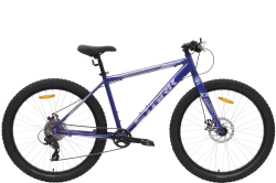 Велосипед Stark Tank 27.2 D+ (2024) насыщенный синий металлик/молочный, серо-голубой