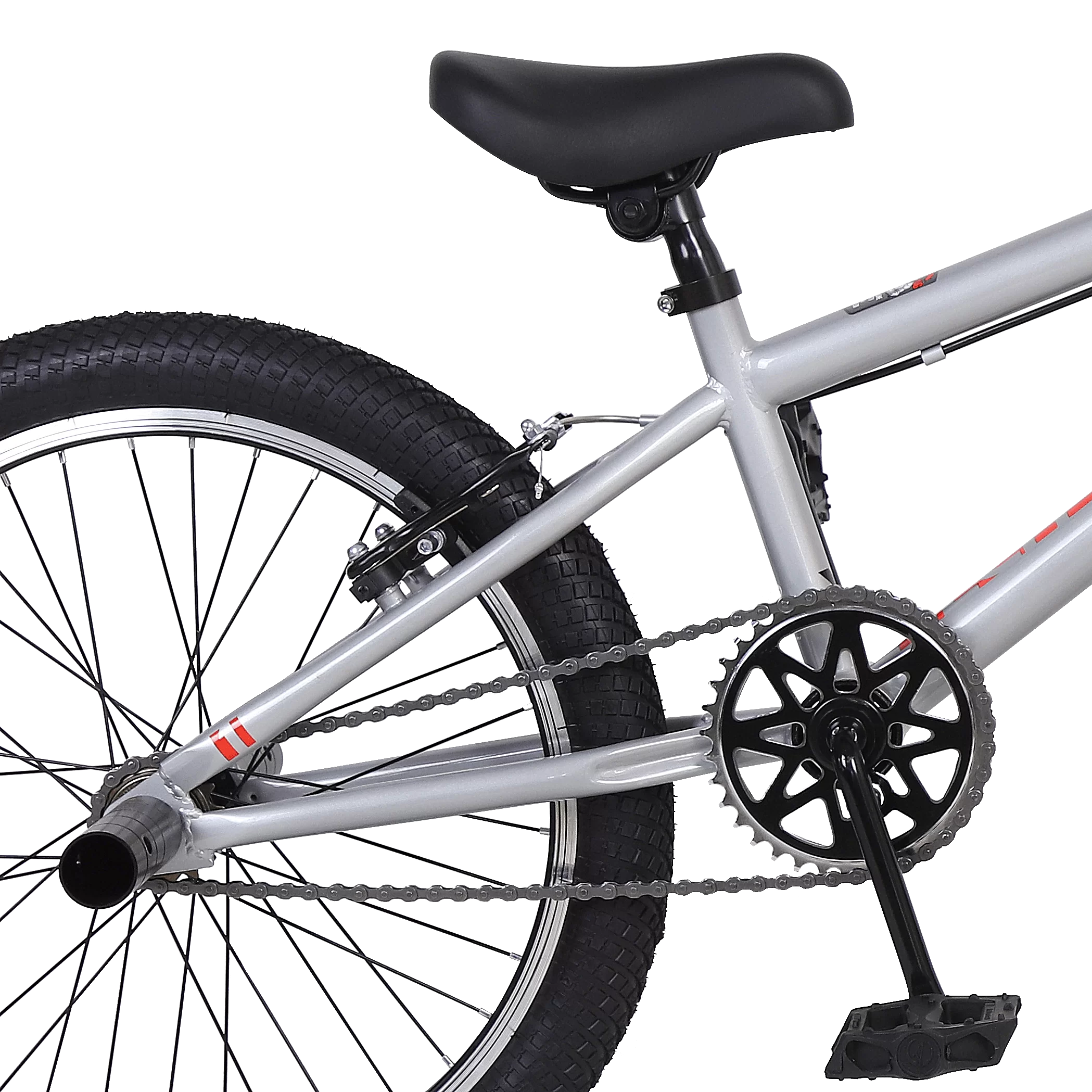 Реальное фото Велосипед BMX TechTeam Millennium 20" (2021) хром от магазина СпортСЕ