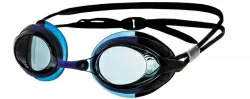 Очки для плавания Atemi N302 силикон голубо-черные