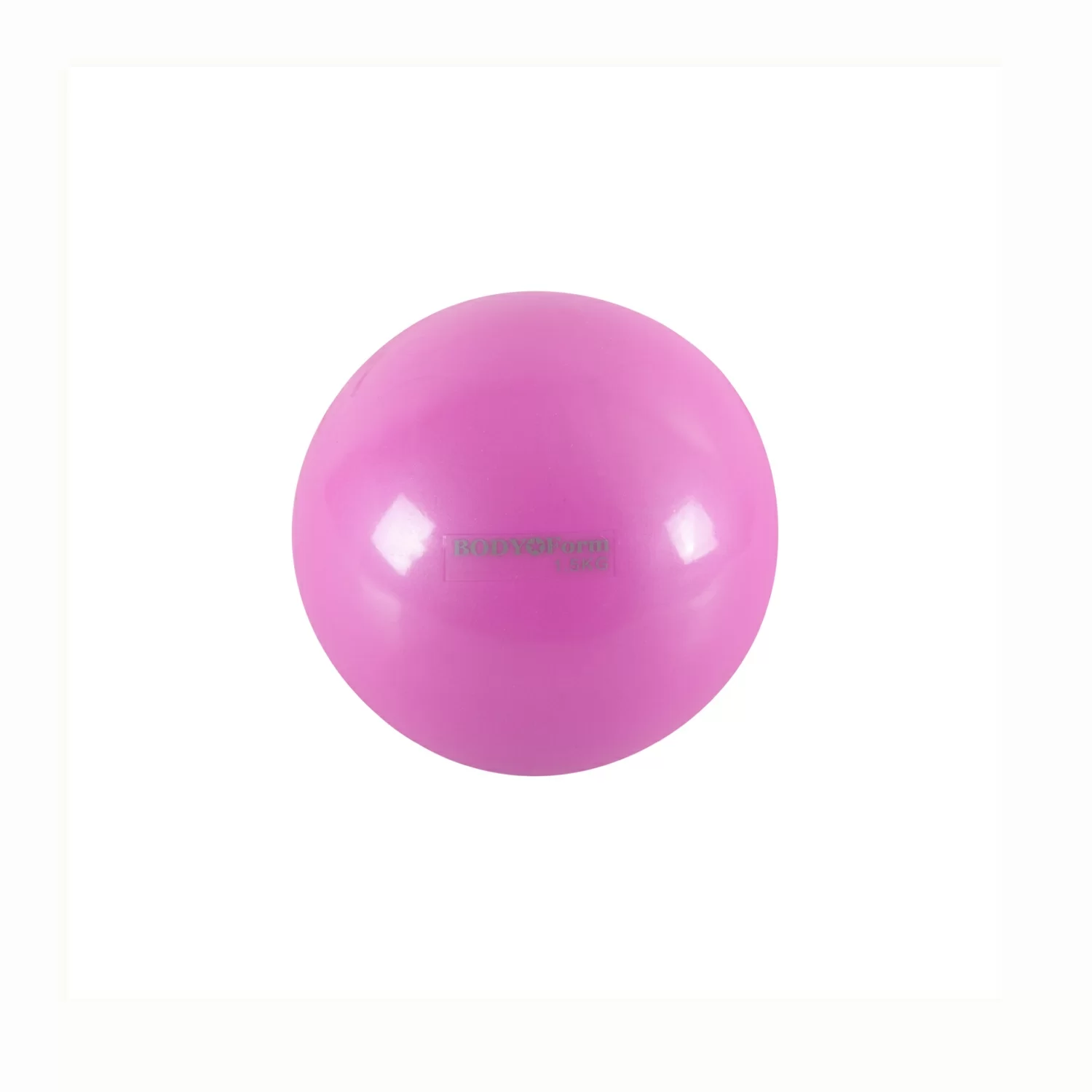 Реальное фото Мяч для пилатеса Body Form  1.5кг/13см pink BF-TB01 от магазина СпортСЕ