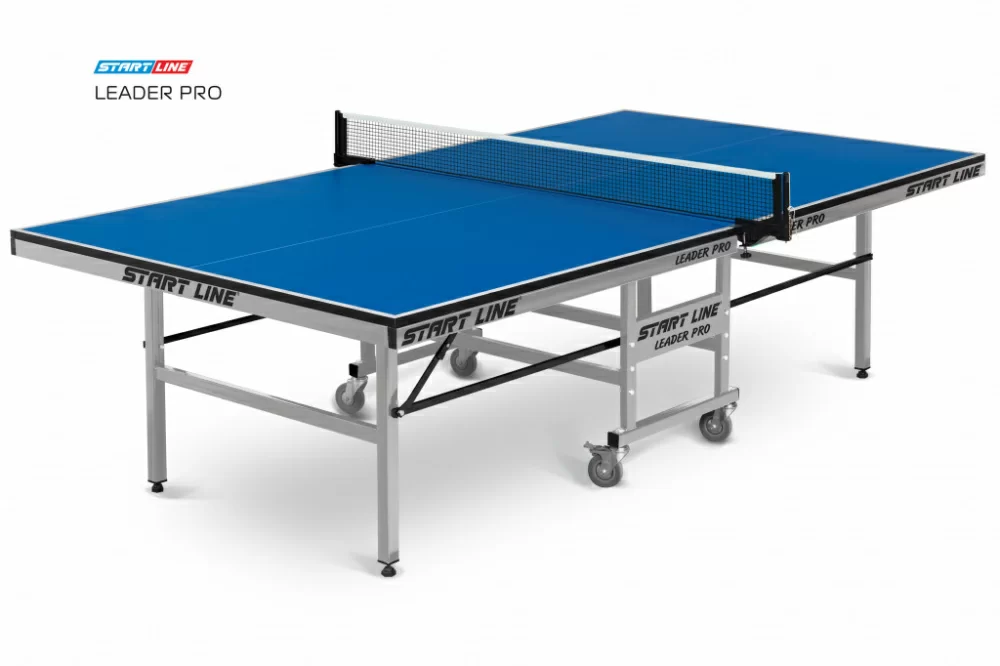 Реальное фото Теннисный стол StartLine Leader Pro - профессиональный стол для тренировок и соревнований. Предназначен для игры в помещении. от магазина СпортСЕ