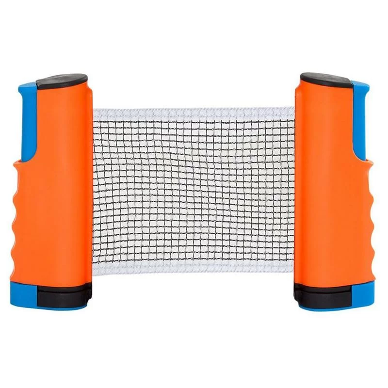 Реальное фото Сетка для настольного тенниса 175 х 19 см с автоматическим крепежом оранж. TTN-1000О от магазина СпортСЕ