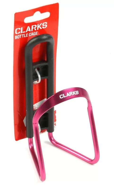 Реальное фото Фляжкодержатель Clark's BC-20 алюм/пластик фиолетовый 3-165 от магазина СпортСЕ