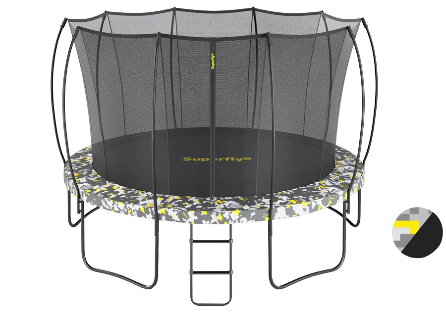 Реальное фото Спортивный батут Hasttings Superfly X 12ft для дачи от магазина СпортСЕ