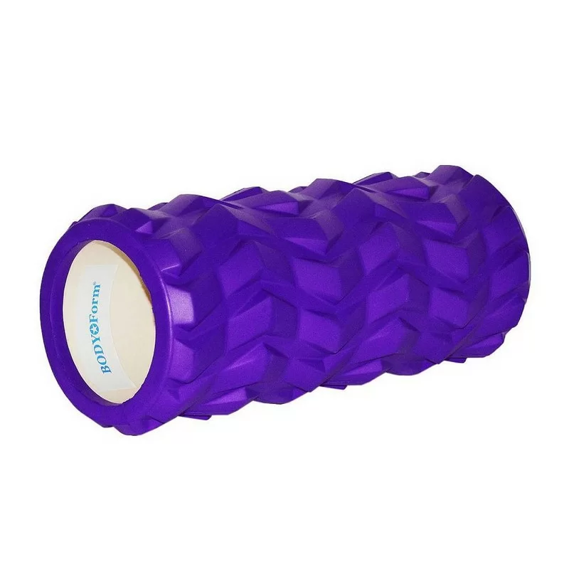 Реальное фото Ролик массажный BF-YR02 фиолетовый от магазина СпортСЕ