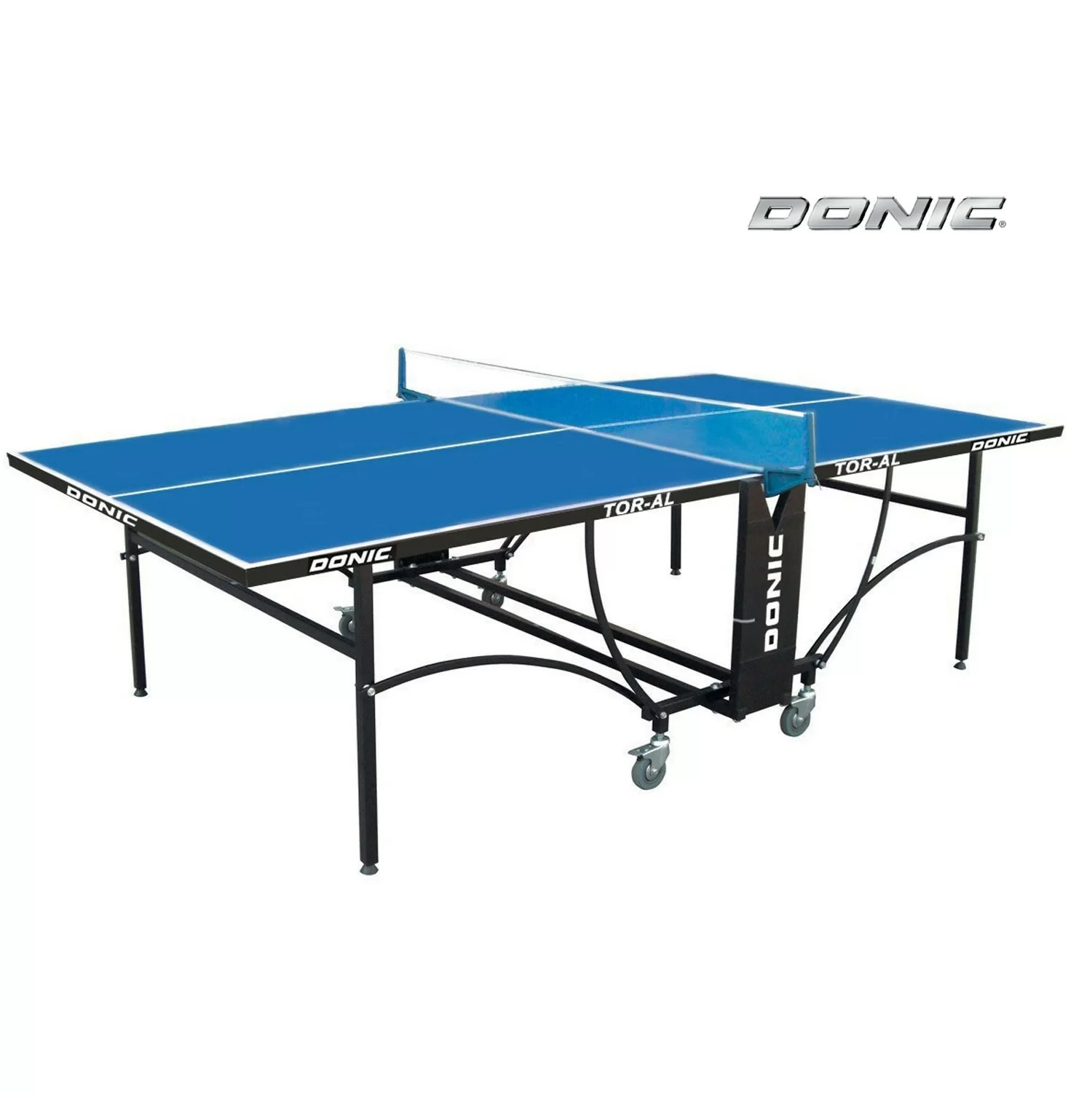 Реальное фото Теннисный стол DONIC Tornado-AL-Outdoor, 4 мм, синий (три коробки) TOR-AL от магазина СпортСЕ