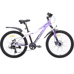 Велосипед TechTeam Elis 22"(2024) фиолетовый