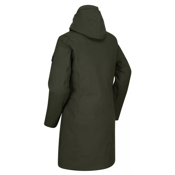 Реальное фото Куртка Womens Yewbank (Цвет 41C, Темно-зеленый) RWP340 от магазина СпортСЕ
