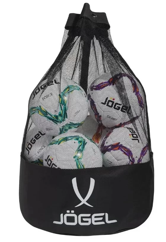 Реальное фото Сетка для мячей Jögel Camp Team Ball Bag черный УТ-00019345 от магазина СпортСЕ