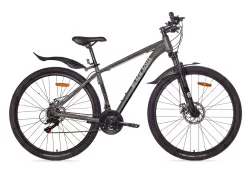 Велосипед Black Aqua Cross 2981 MD matt 29" (РФ) серый GL-513DTR